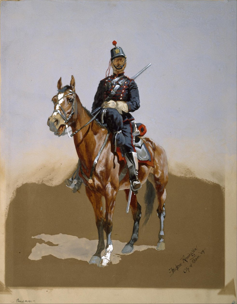 Četník od Frederic Remington