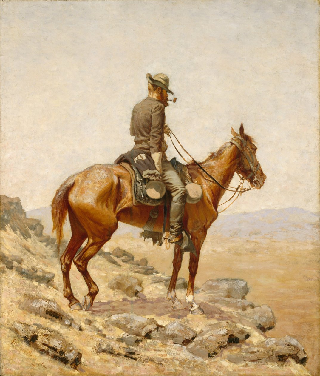 Vyhlídka od Frederic Remington