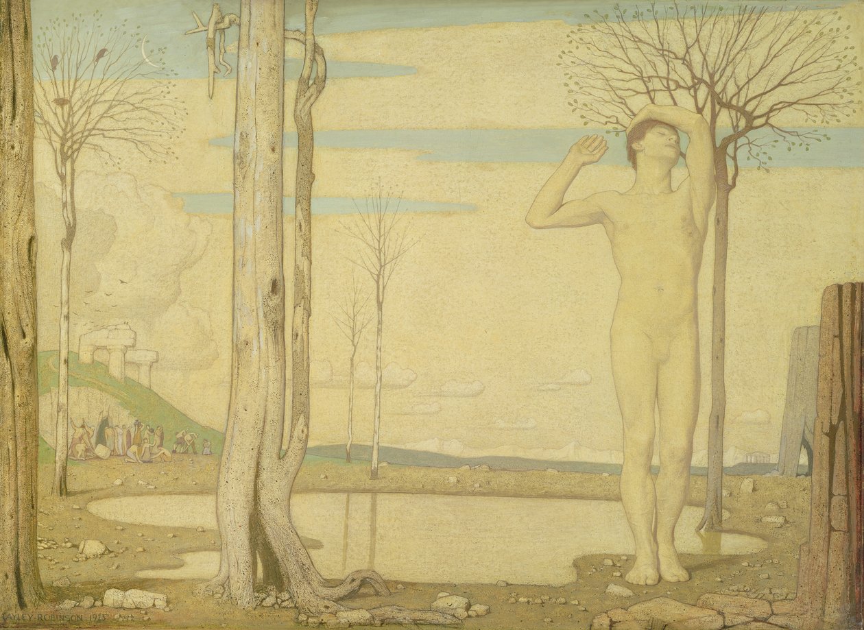 Mládí, 1923 od Frederick Cayley Robinson