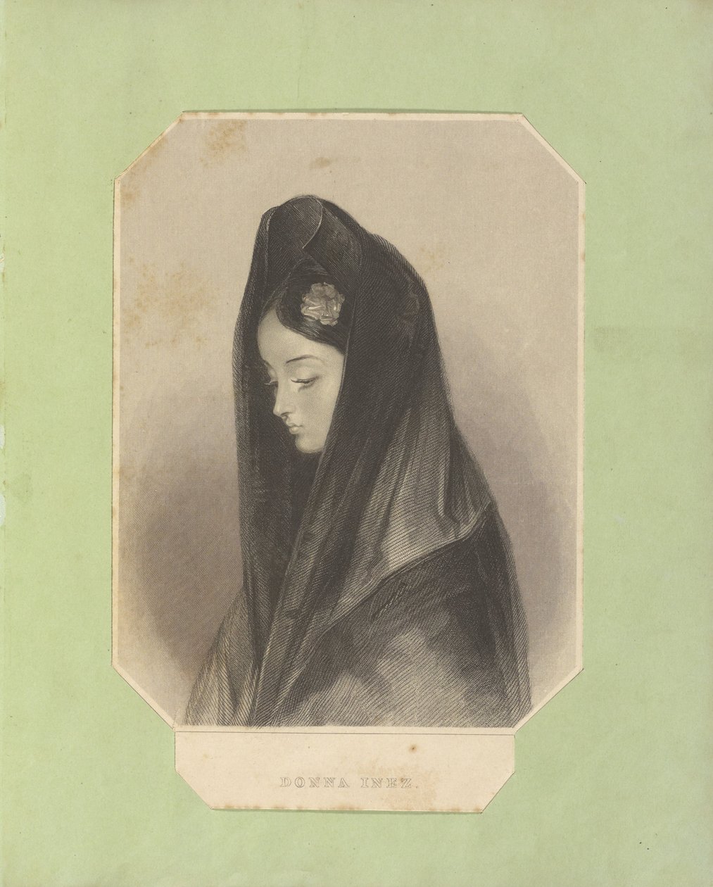 Donna Inez. od Frederick Christian Lewis