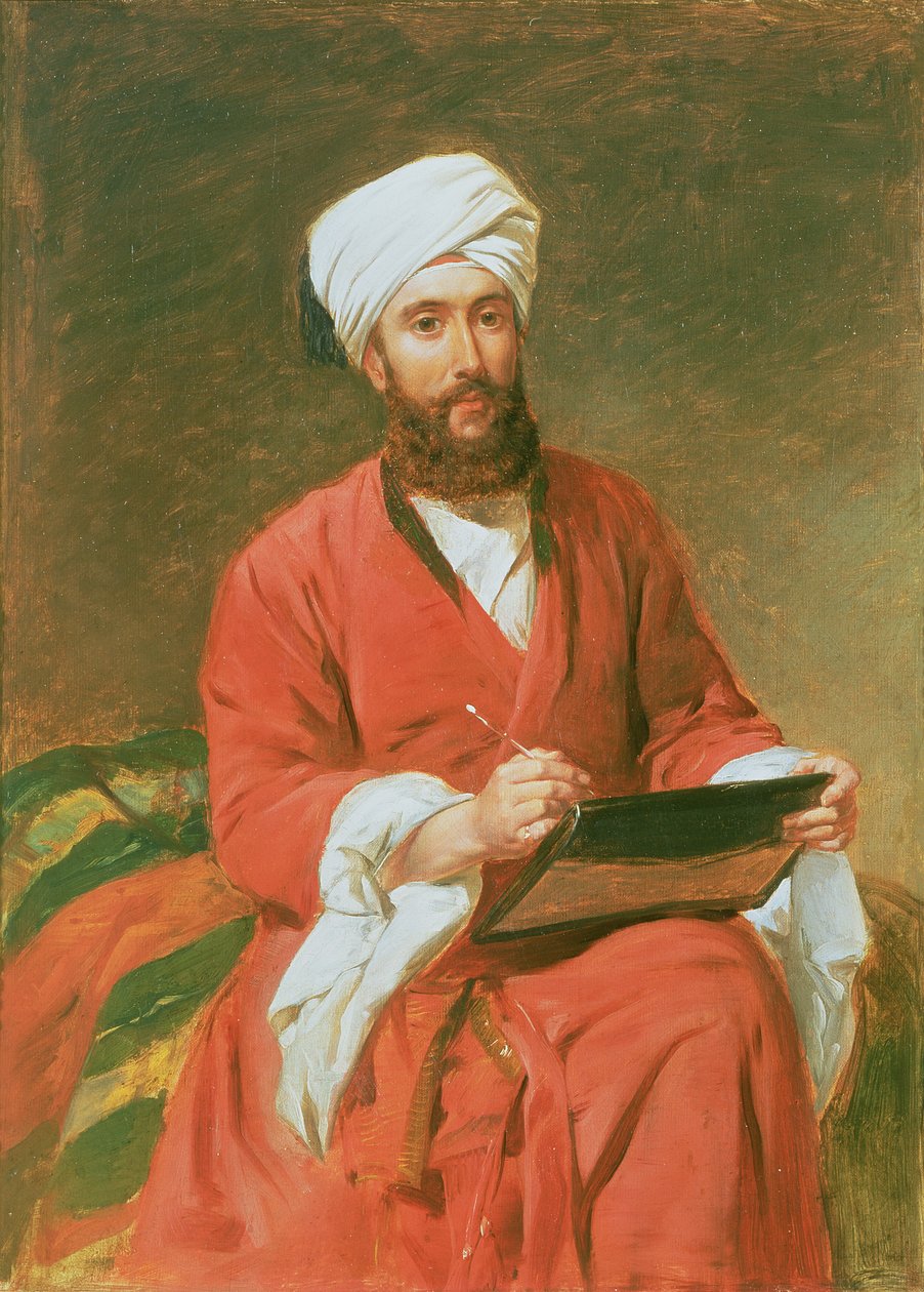 Turecký paša od Frederick Goodall