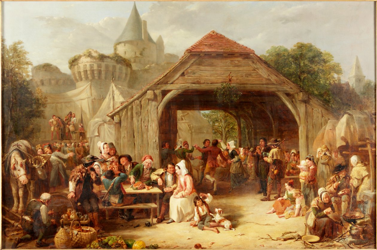Veselí, 1841 od Frederick Goodall