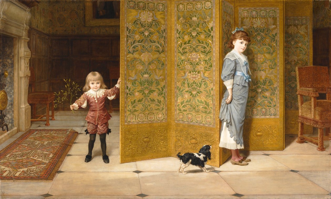 Puritan a Cavalier od Frederick Goodall