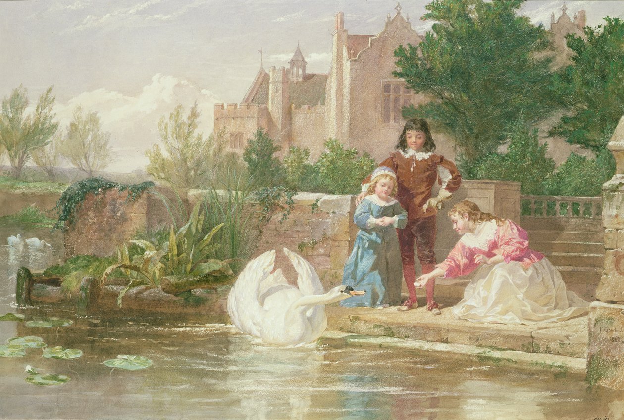 Děti Karla I od Frederick Goodall