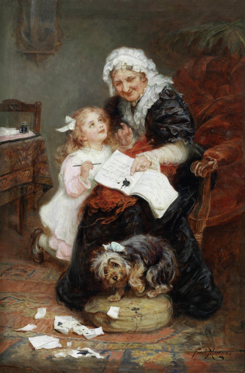 Kající štěně od Frederick Morgan