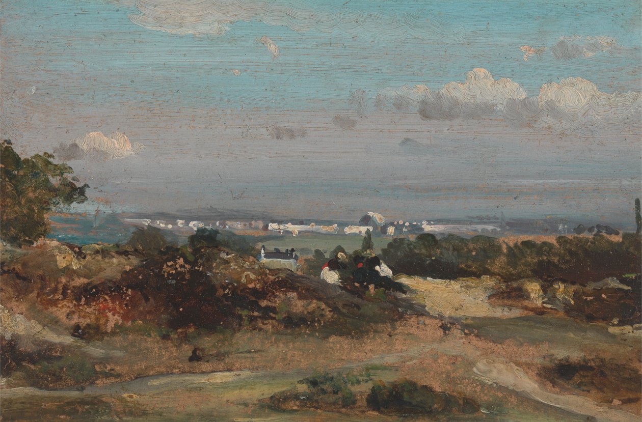 Pohled do Suffolku od George Frederick Watts