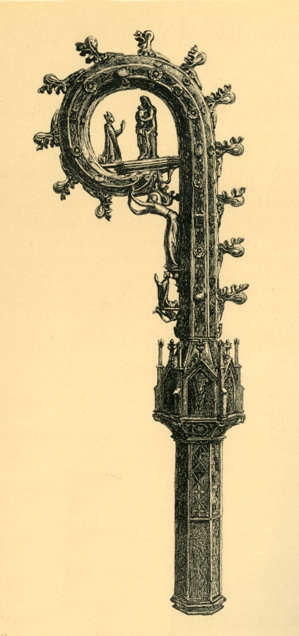 Reichenau Crozier, 1351, 1881. od Frederick Albert Slocombe
