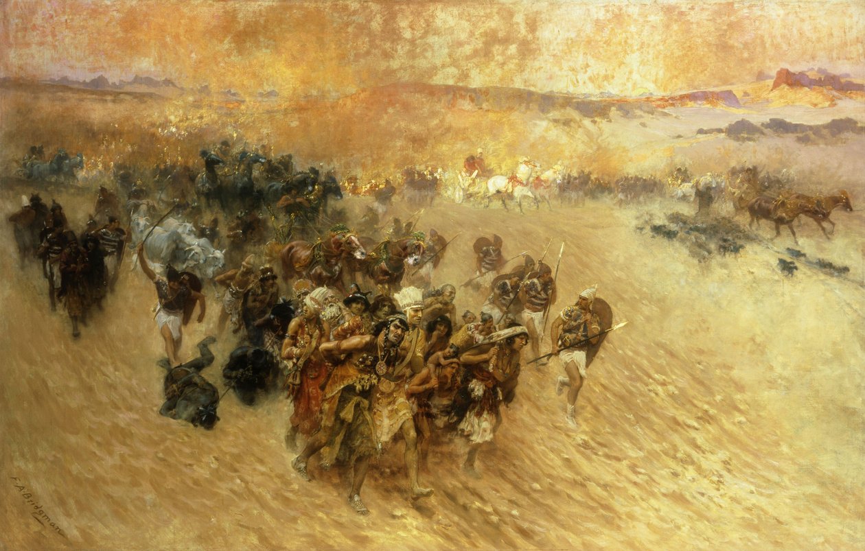 Faraonovi zajatci od Frederick Arthur Bridgman
