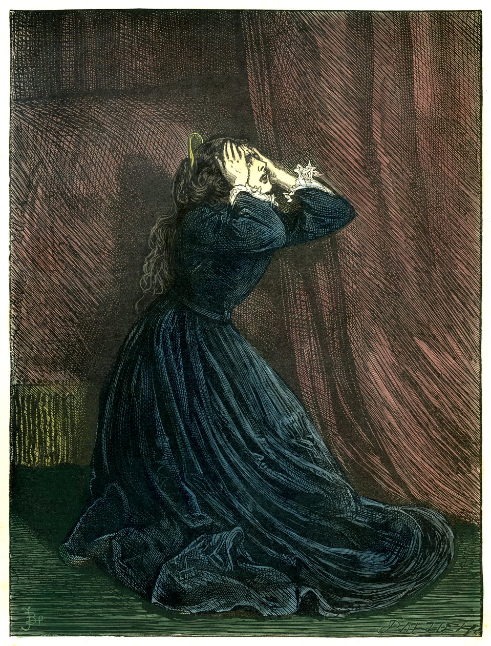 Ponurý dům by Charles Dickens od Frederick Barnard