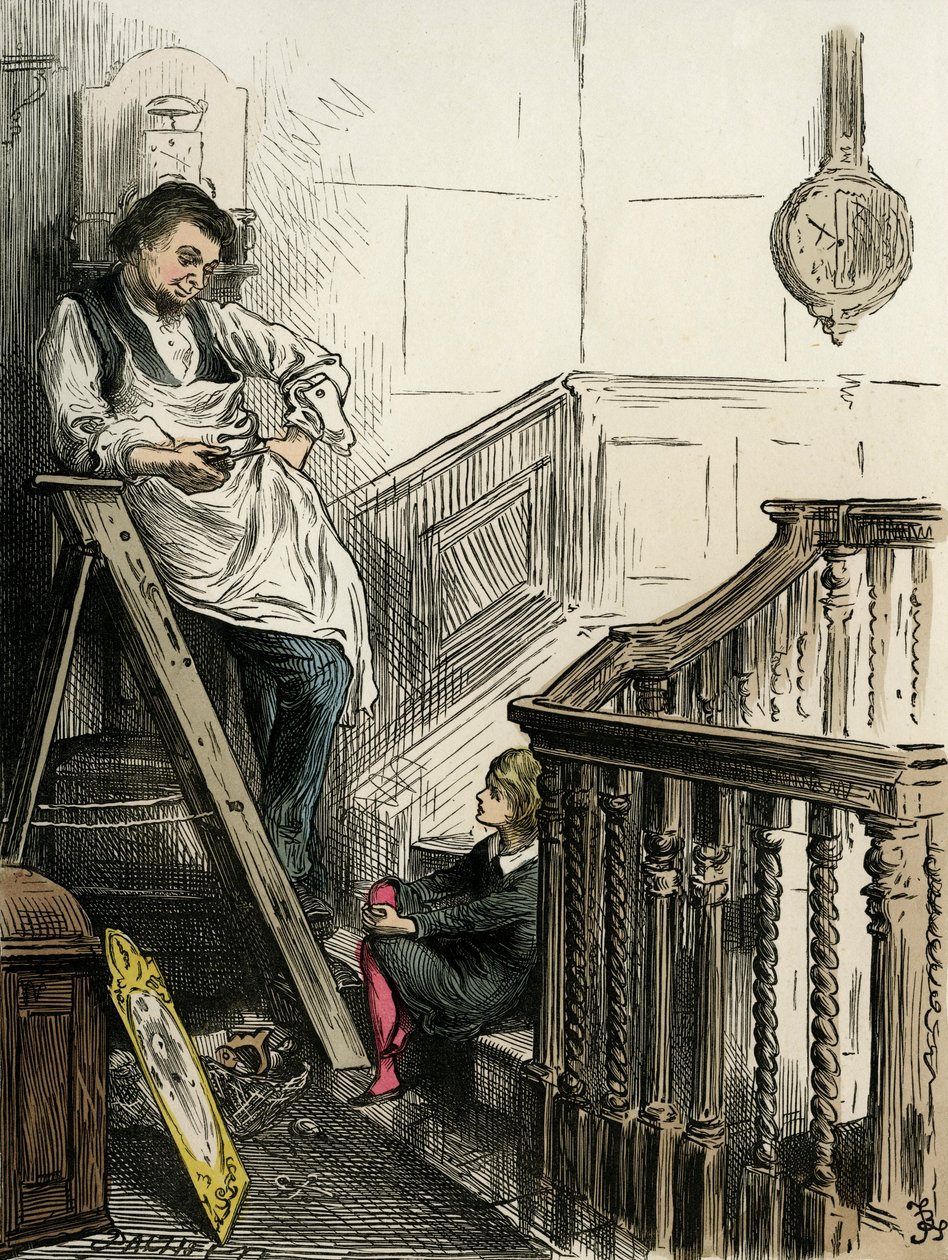 Dombey a syn od Charlese Dickense od Frederick Barnard