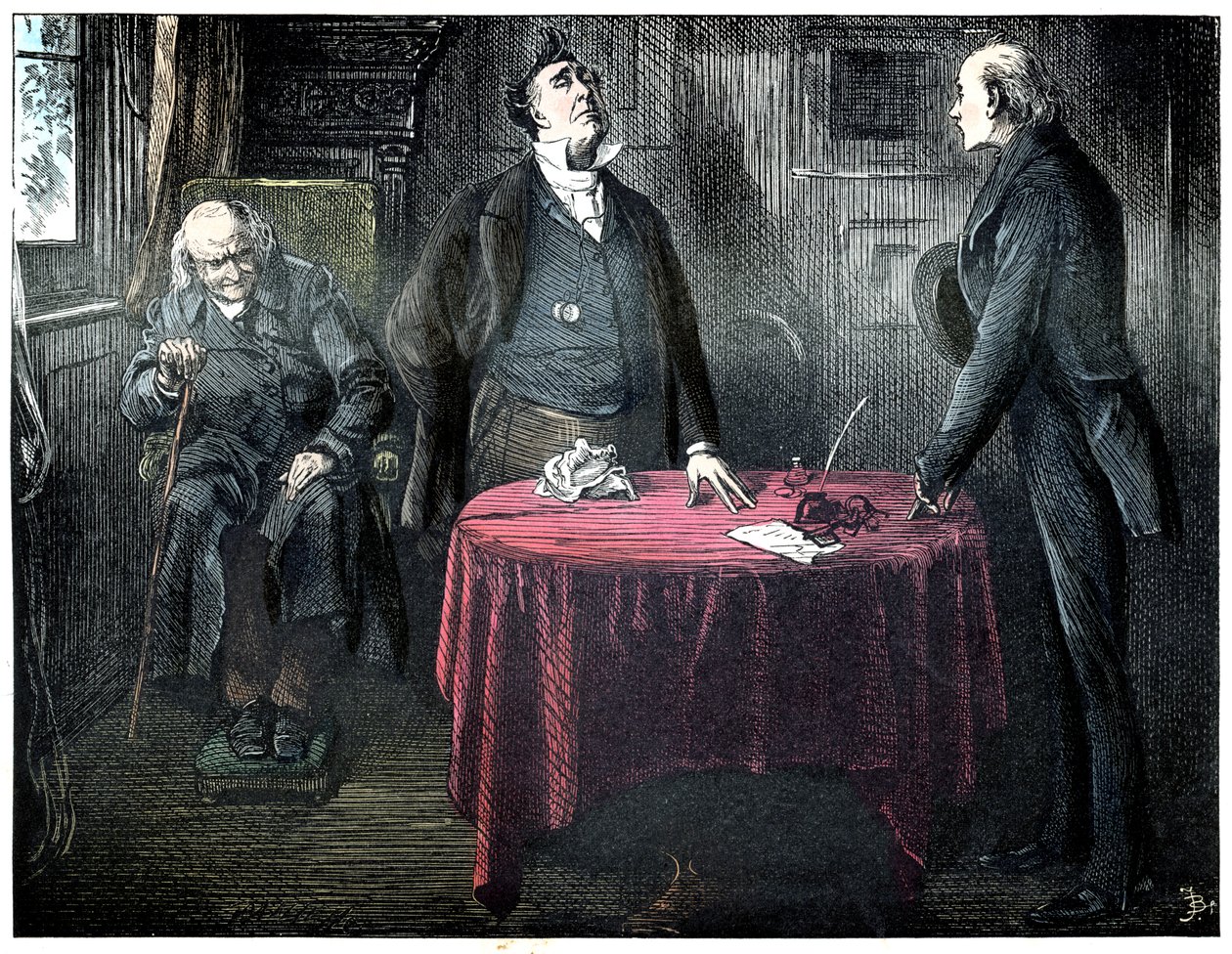 Martin Chuzzlewit od Frederick Barnard