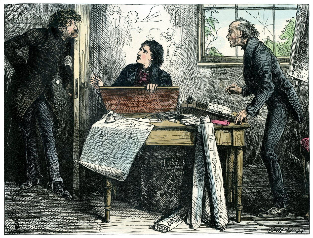 Martin Chuzzlewit od Charlese Dickense od Frederick Barnard