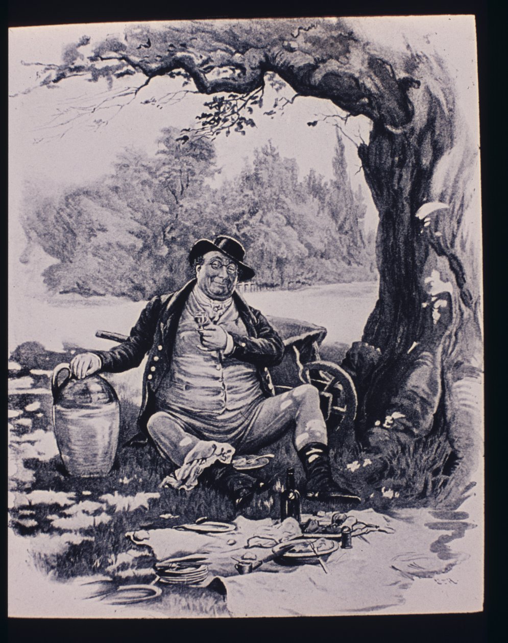 Pan Pickwick, 1870-79 od Frederick Barnard