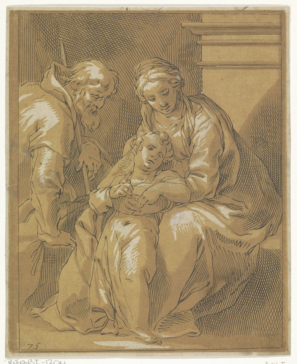 Svatá rodina od Frederick Bloemaert