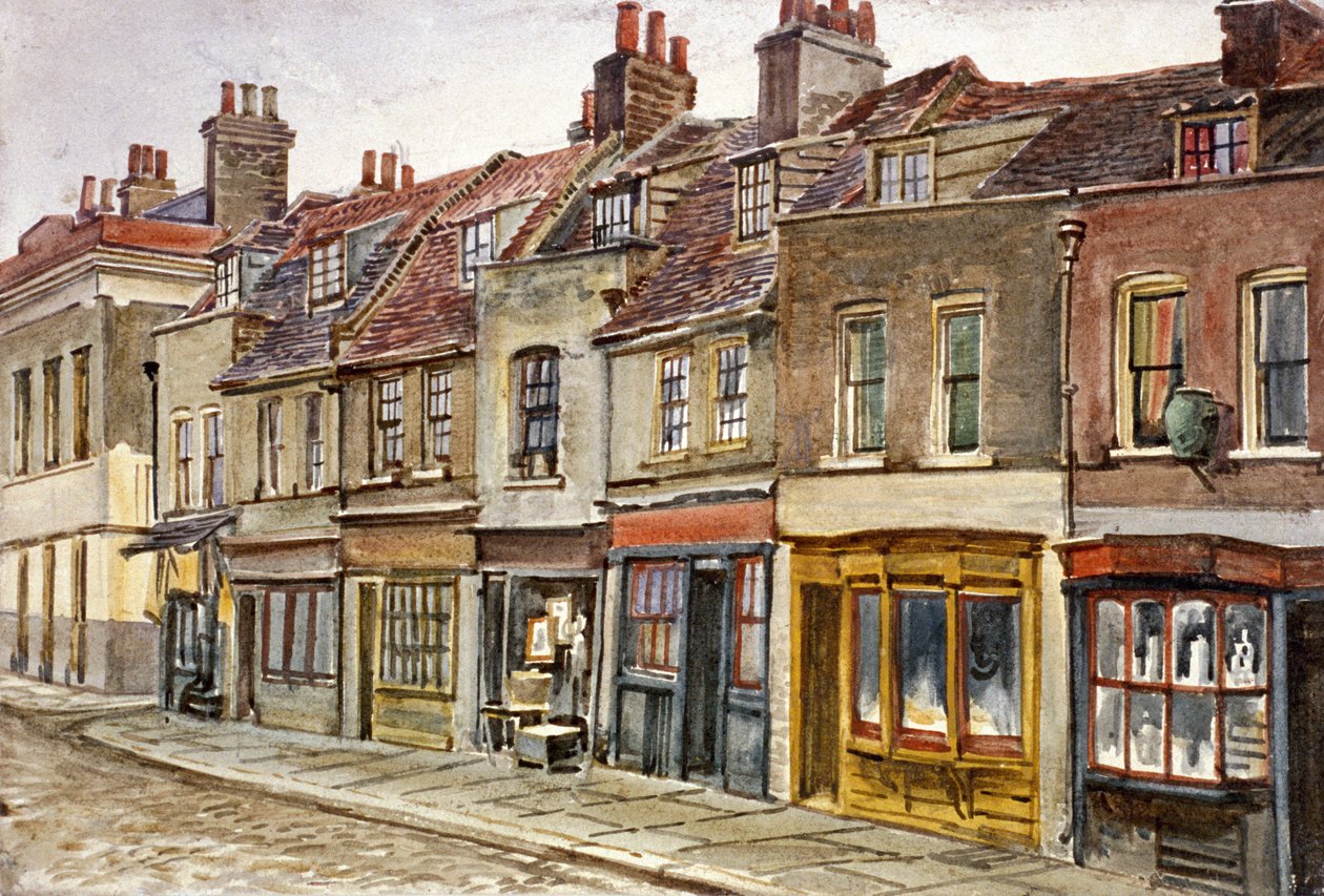 Cable Street, Stepney, Londýn, c1830 od Frederick Calvert