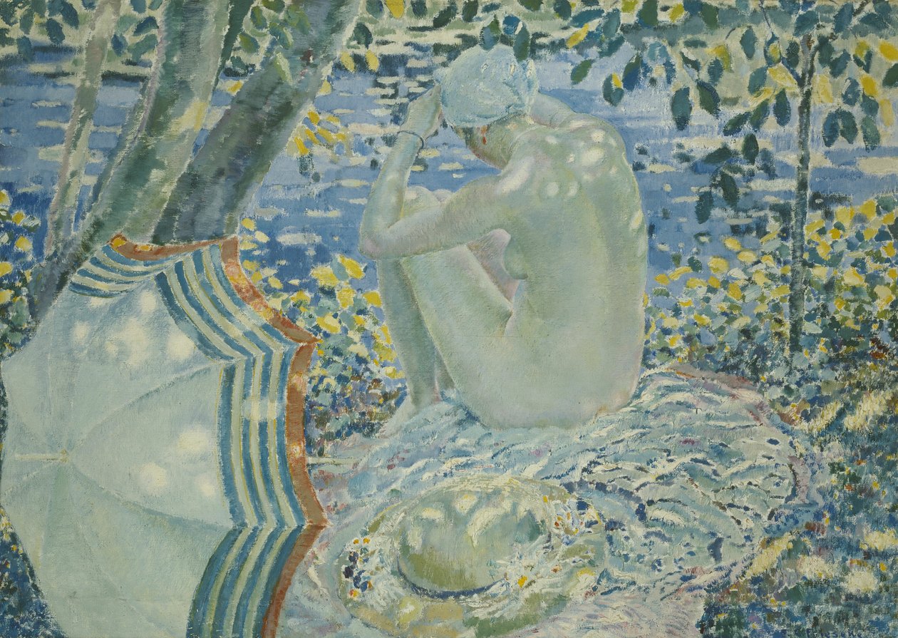 Na břehu od Frederick Carl Frieseke