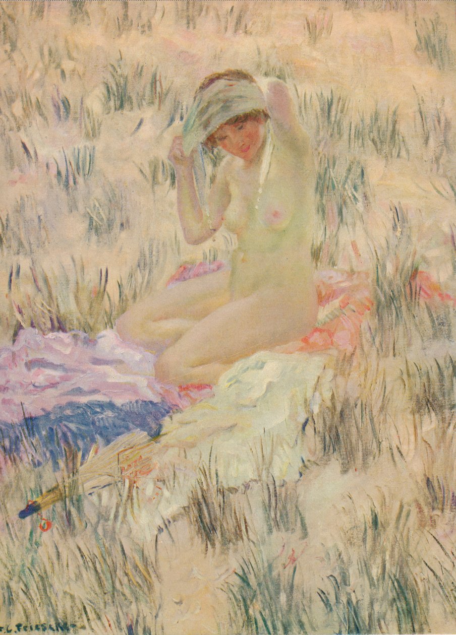 Sur les Dunes, 1913, c1932 od Frederick Carl Frieseke