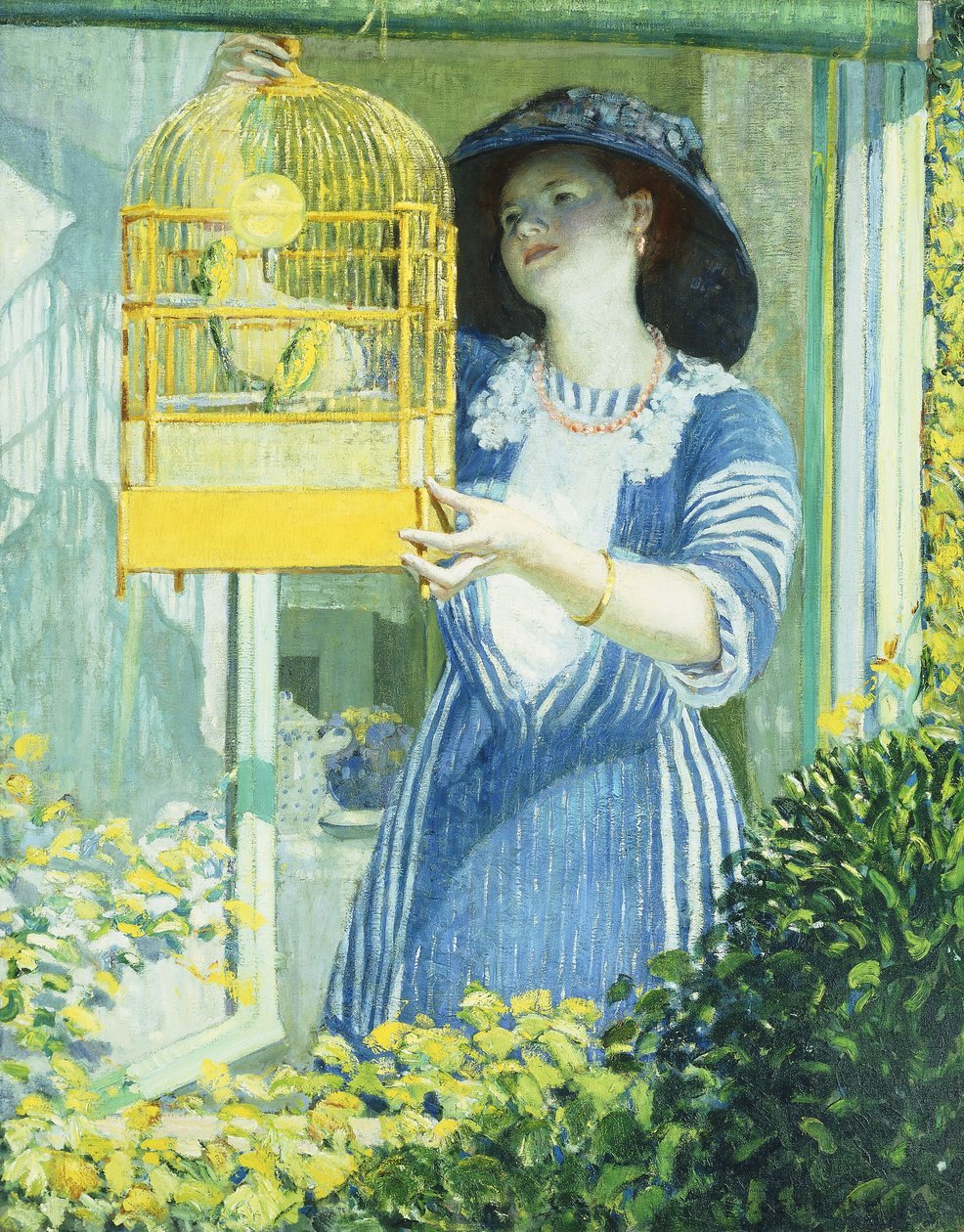 Otevřené okno od Frederick Carl Frieseke