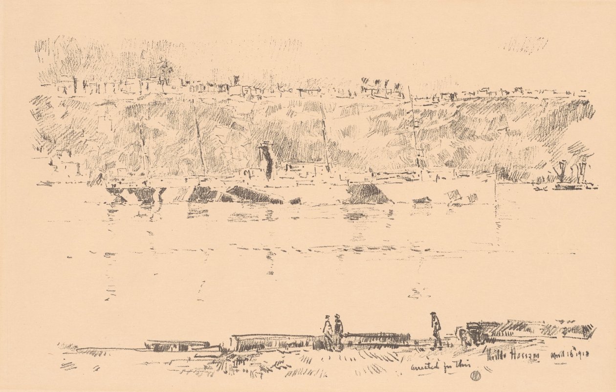 Kamufláž, 1918. od Frederick Childe Hassam