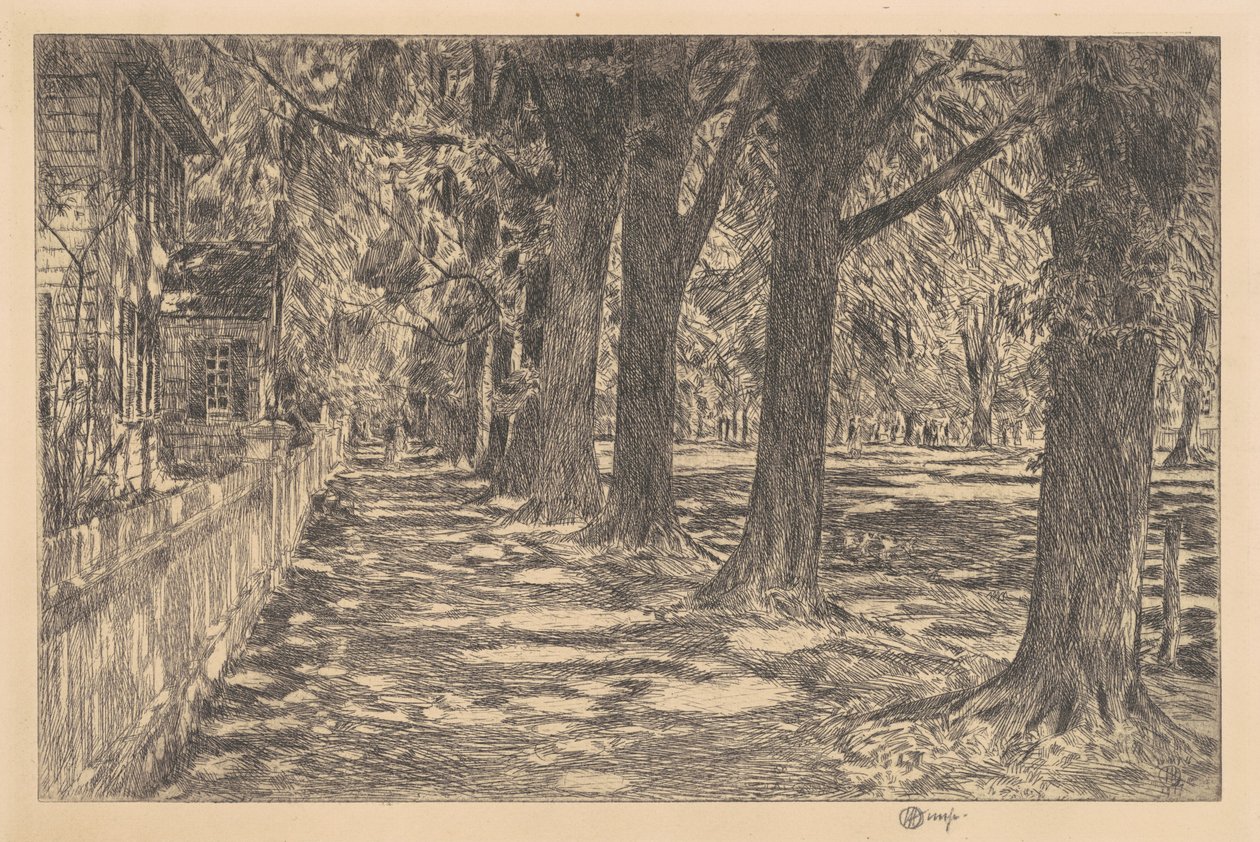 Easthampton, 1917. od Frederick Childe Hassam