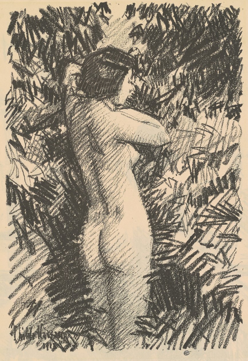 Akt [recto], 1918. od Frederick Childe Hassam