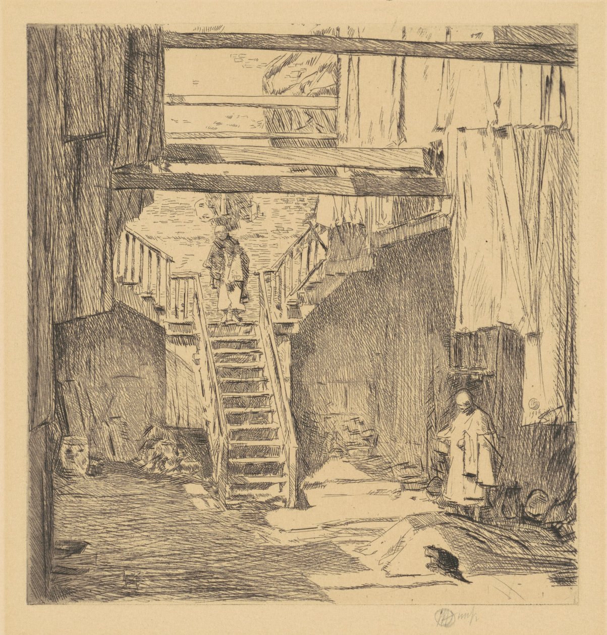 Stará čínská čtvrť, San Francisco, 1904. od Frederick Childe Hassam