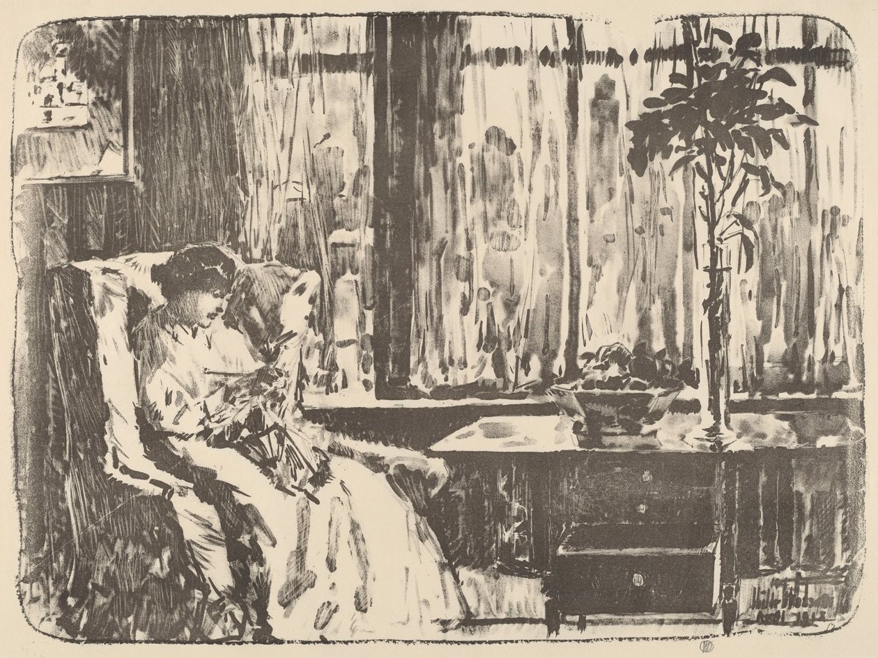 Široká opona, 1918. od Frederick Childe Hassam