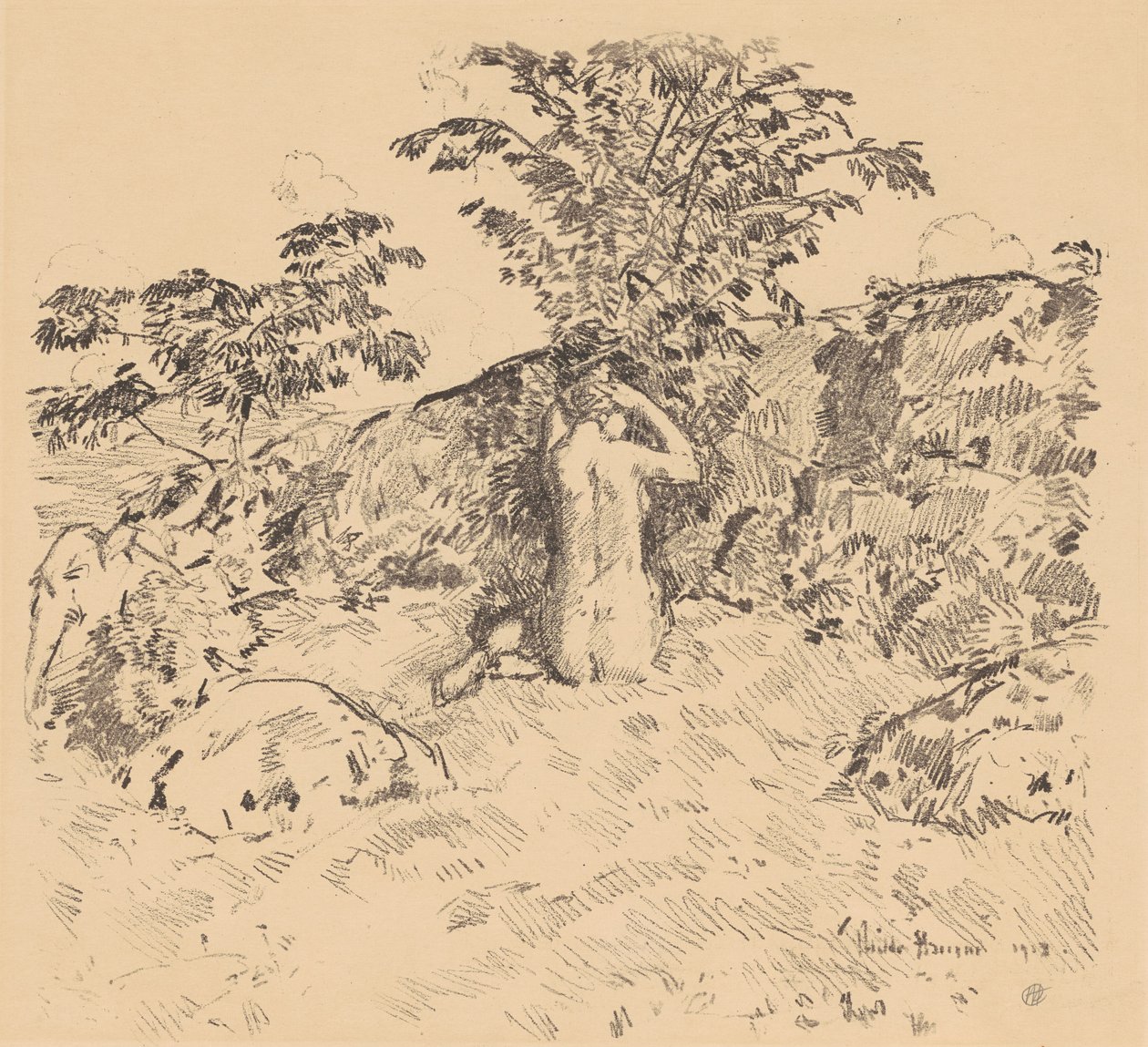 Divoká třešeň, 1918. od Frederick Childe Hassam