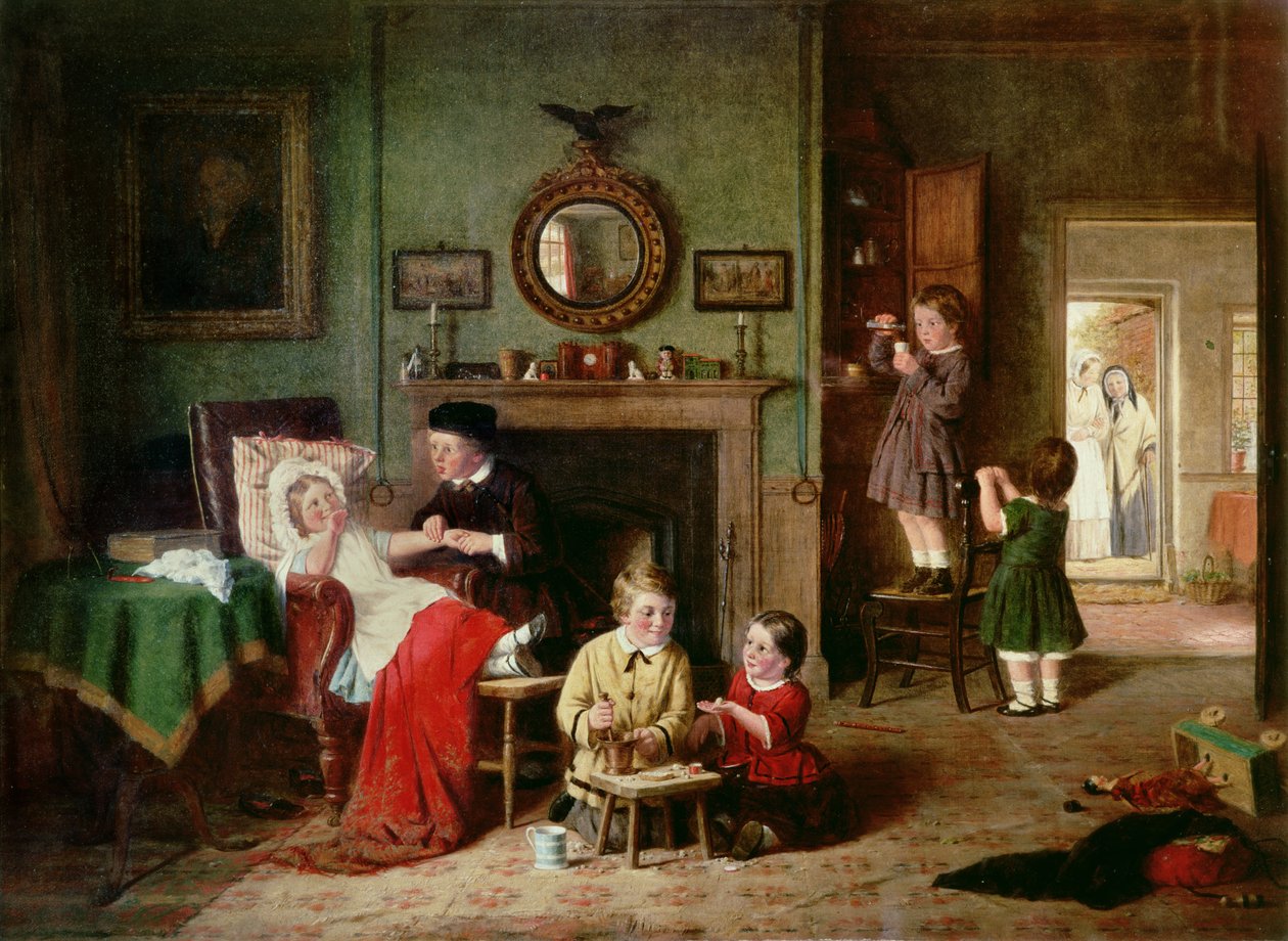 Hraní na doktory od Frederick Daniel Hardy