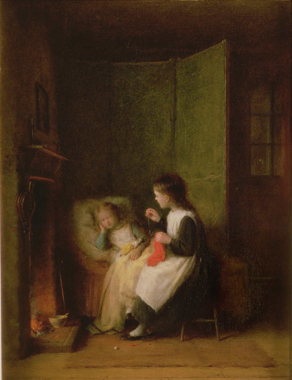 Rekonvalescent od Frederick Daniel Hardy