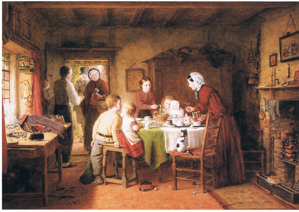 První narozeninová oslava od Frederick Daniel Hardy