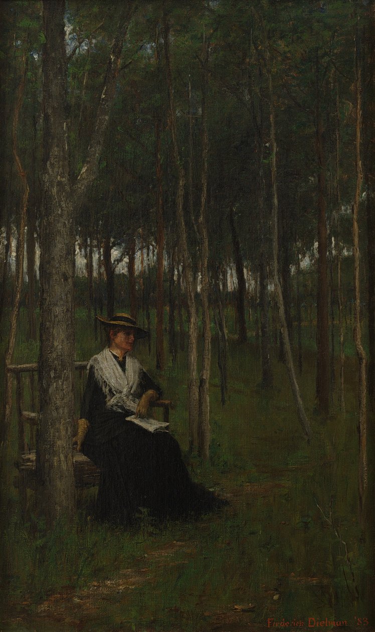 Reverie, 1883 od Frederick Dielman