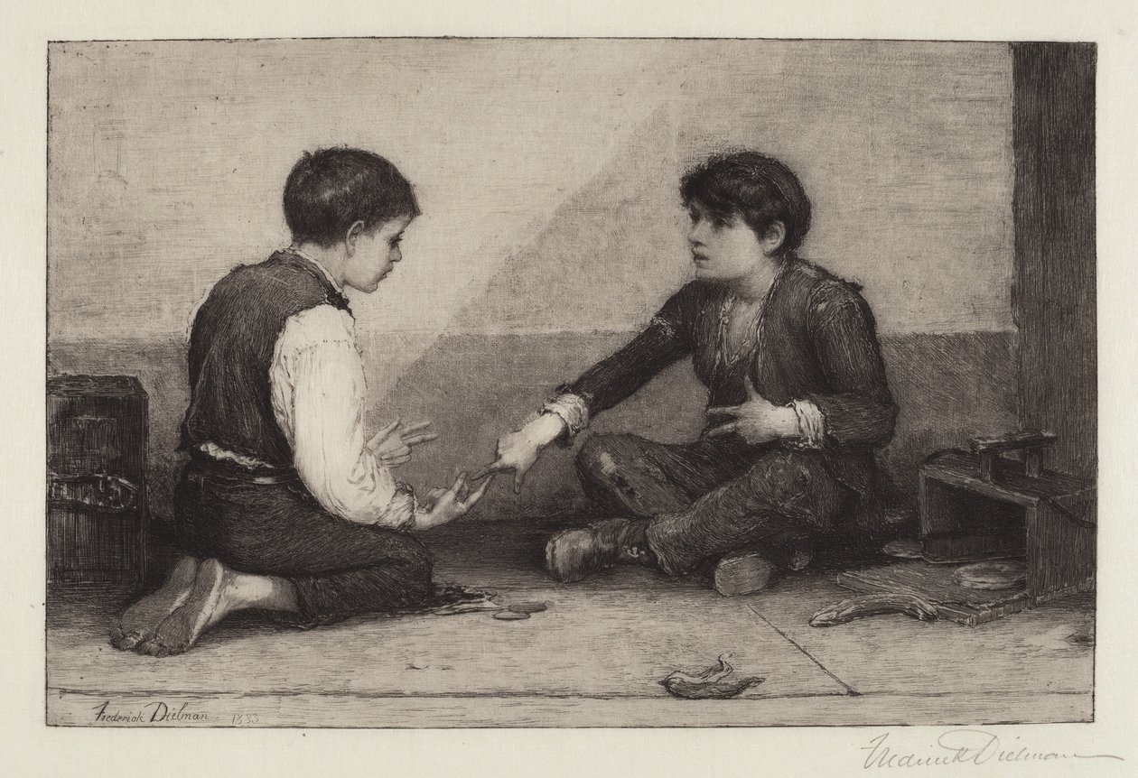 Hráči Mora od Frederick Dielman