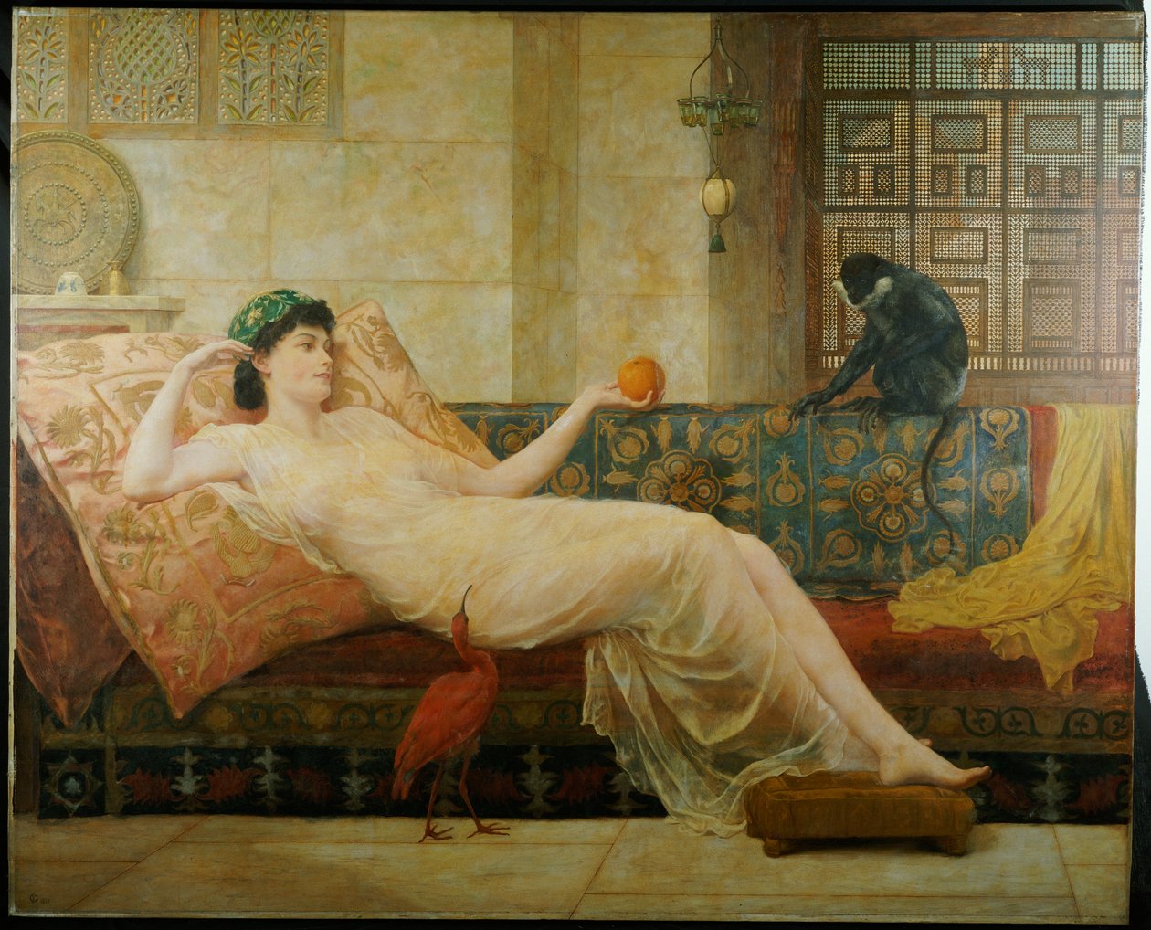 Sen o ráji, 1889 od Frederick Goodall