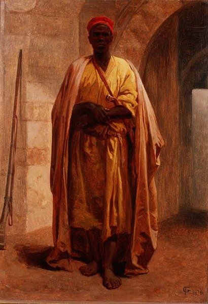 Portrét mladého Araba od Frederick Goodall