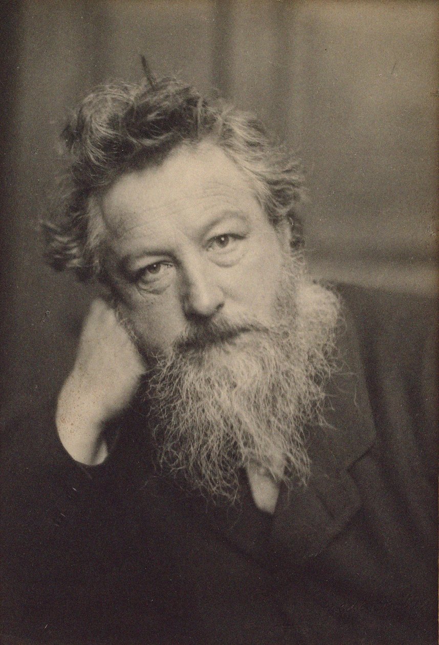 Portrét Williama Morrise 1834-1896. od Frederick Hollyer