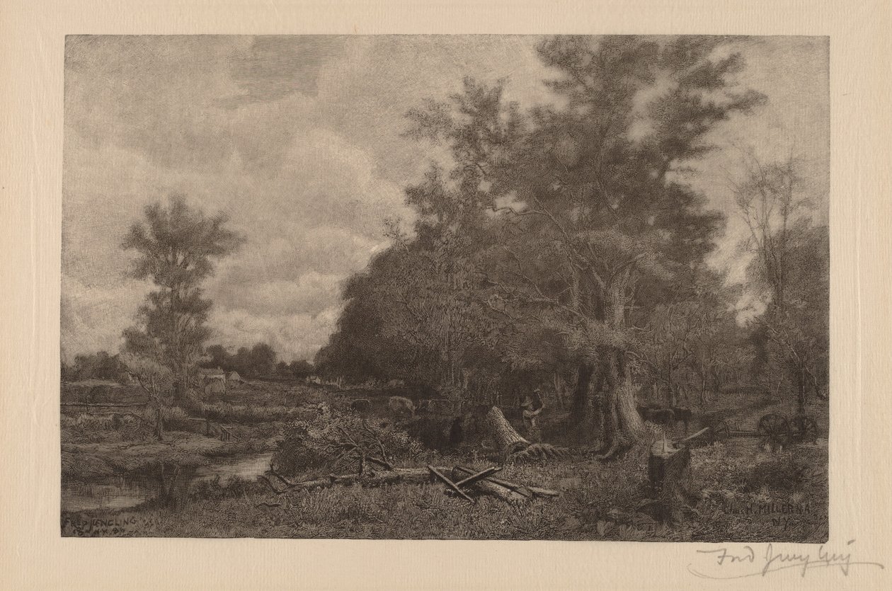 Bez názvu (New York Landscape) od Frederick Juengling