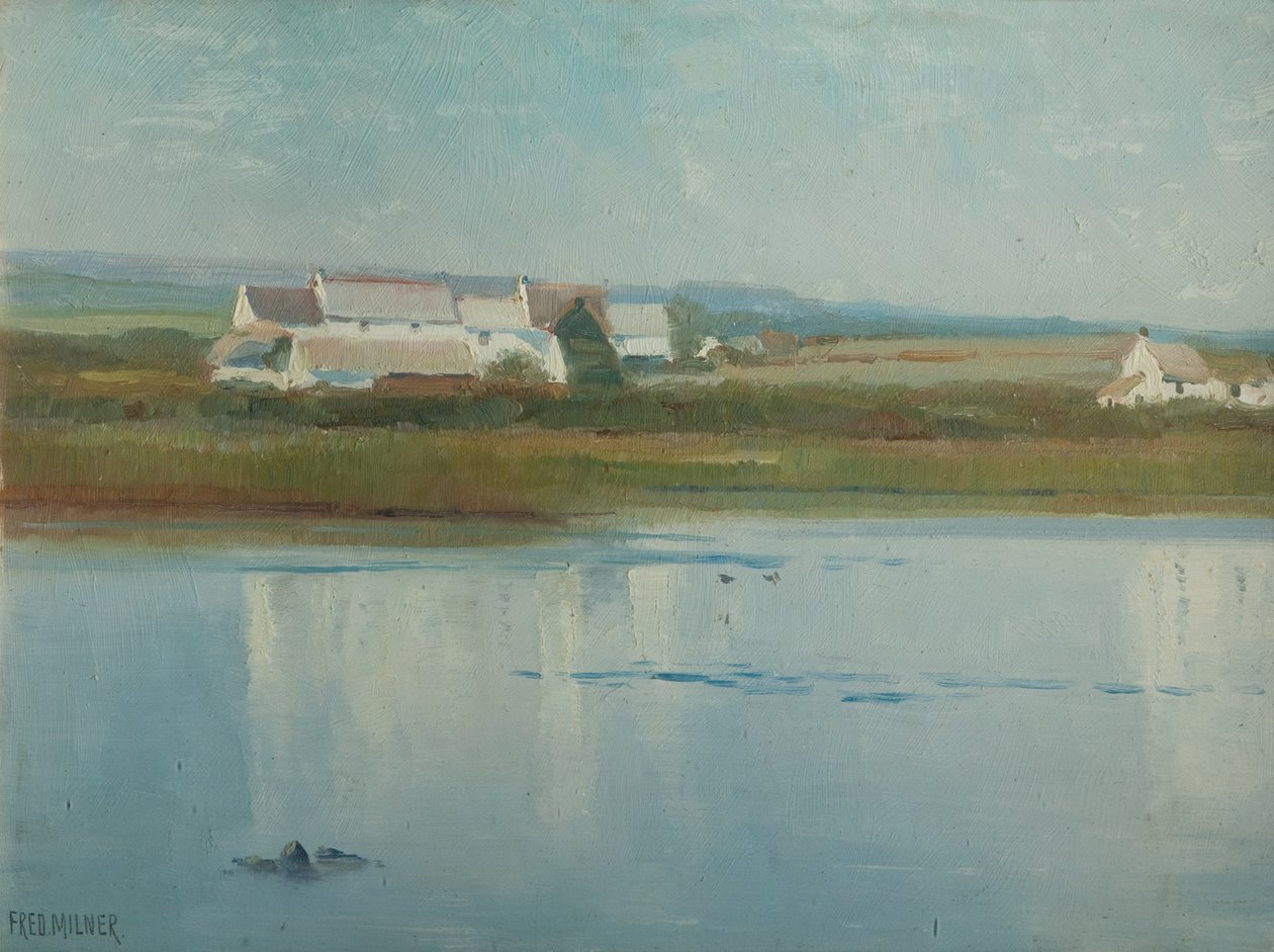 Na Marazion - Riverside Farm od Frederick Milner