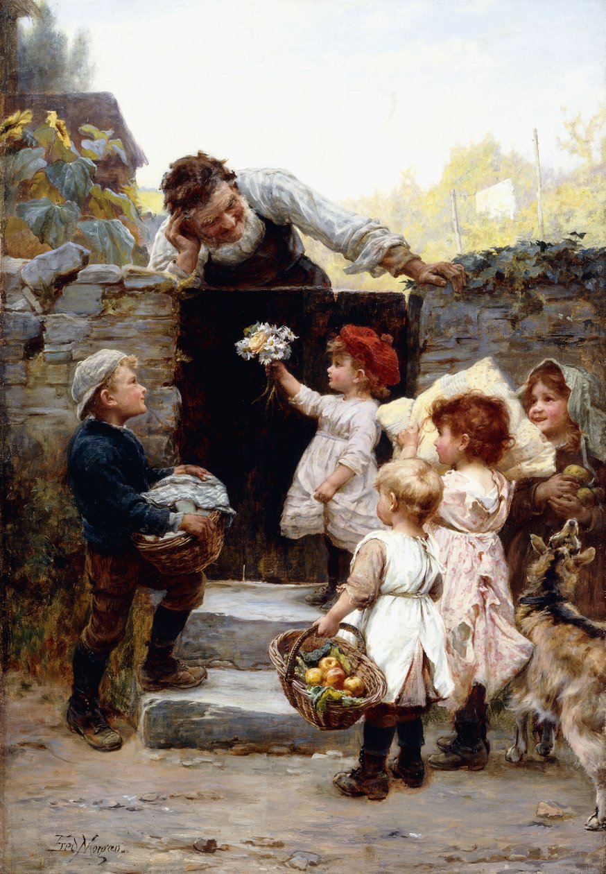 narozeniny dědečka, od Frederick Morgan
