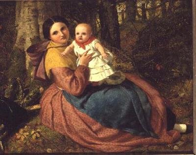 Umělcův syn a sestra od Frederick Richard Pickersgill