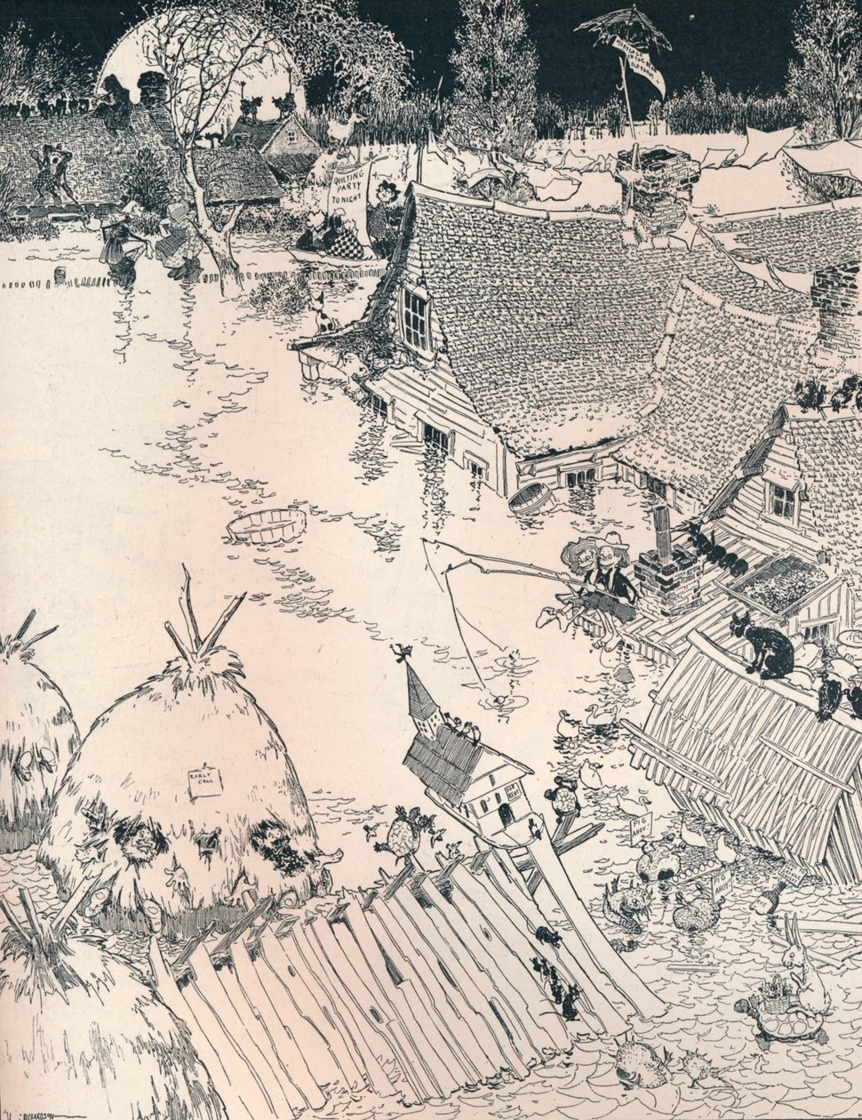 Nejvyšší časy na Desplaines, c1890 od Frederick Richardson
