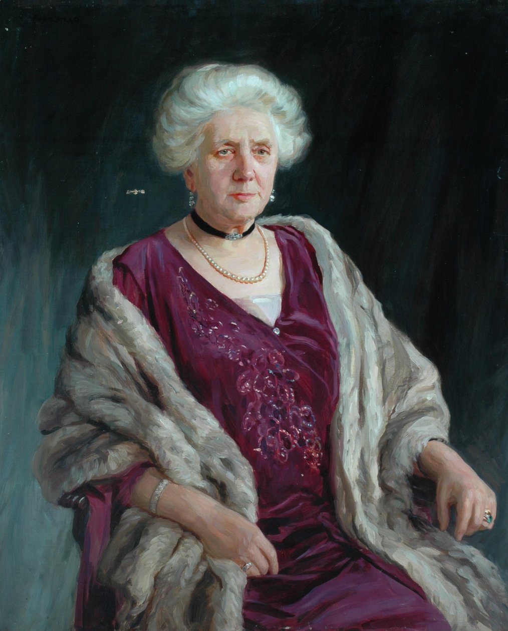Lady Hill, 1926 od Frederick Stead