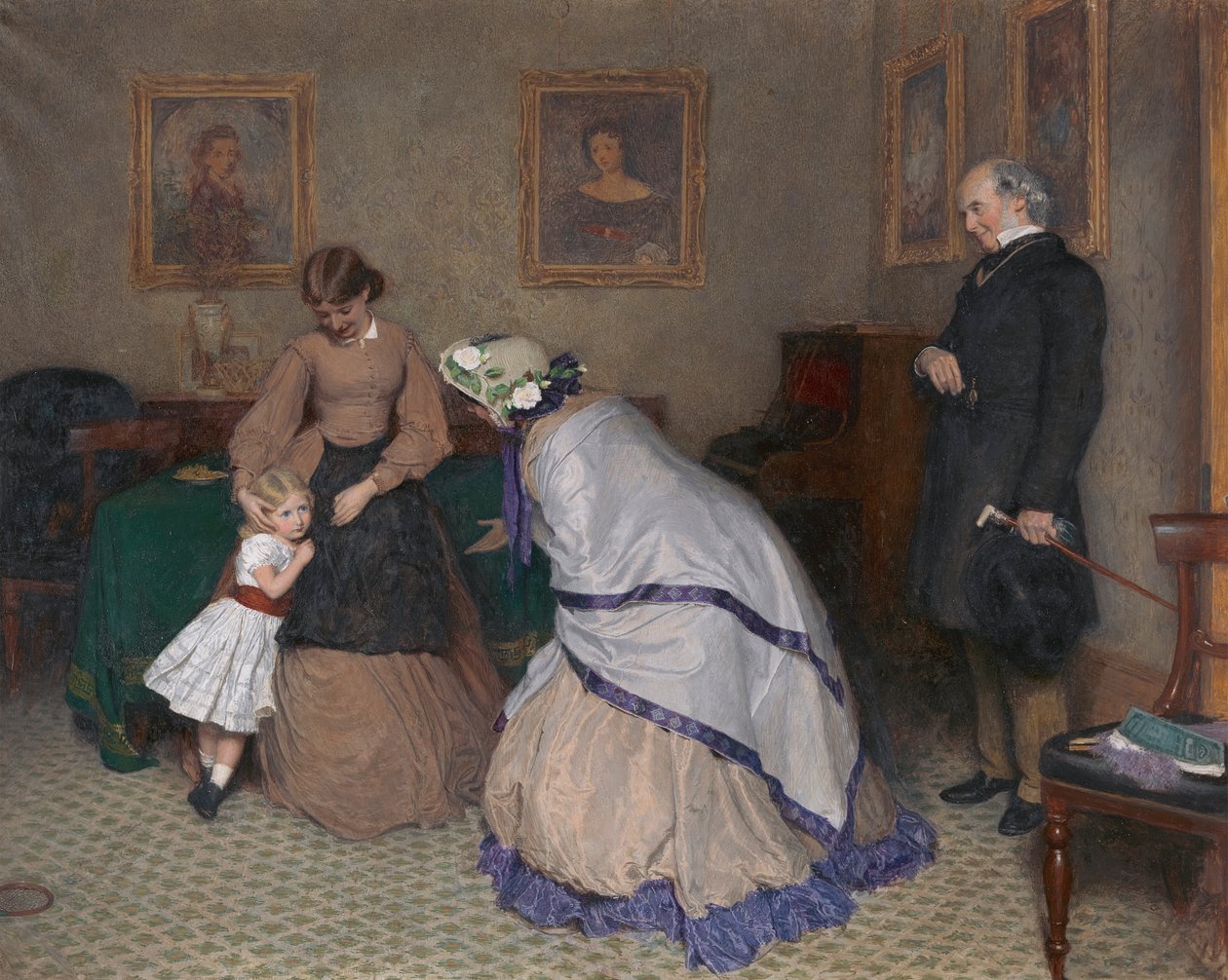 Podivné tváře od Frederick Walker