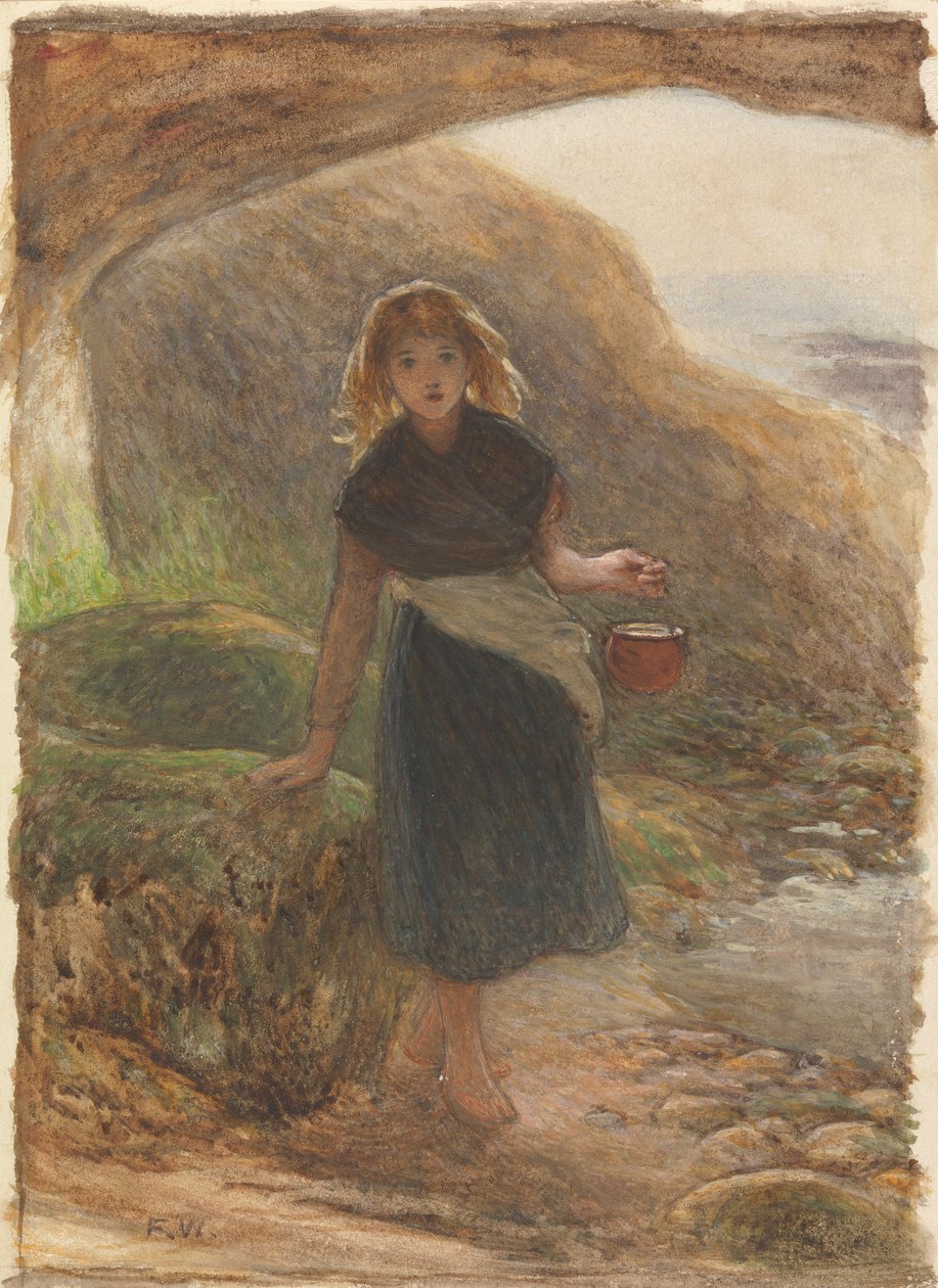 Sběratel mušlí od Frederick Walker