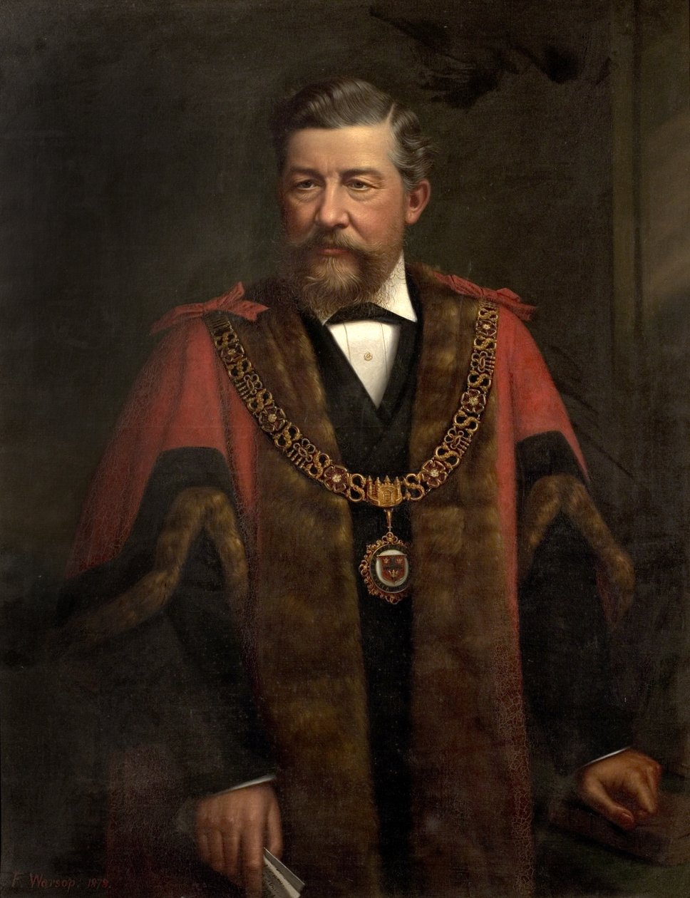 Alderman W.G. Ward, 1878 od Frederick Warsop