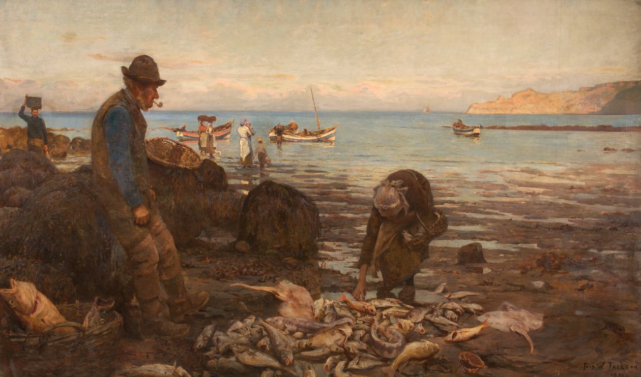 Sklizeň moře od Frederick William Jackson