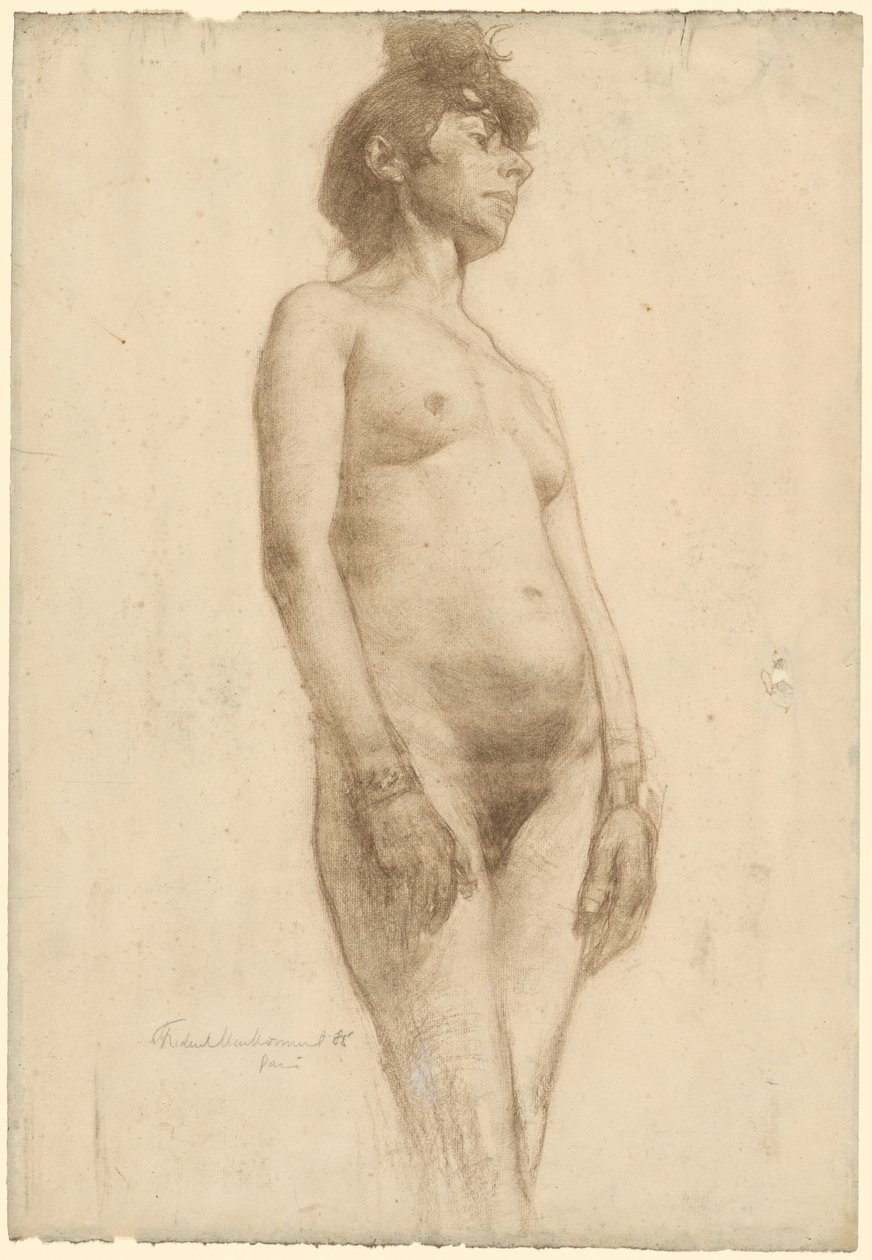 Nahá žena stojící, 1885. od Frederick William MacMonnies