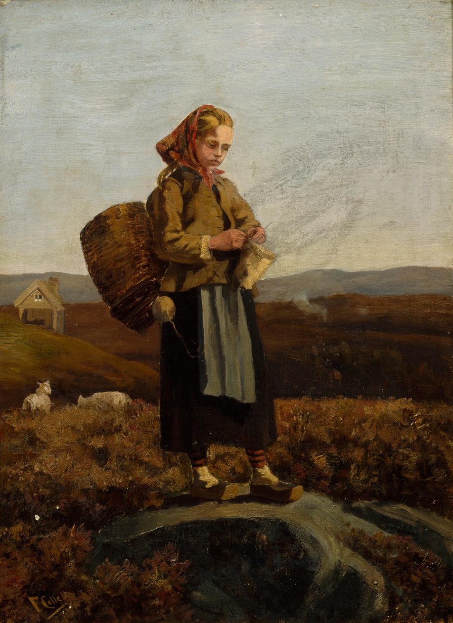 Pastýři od Frederik Collett