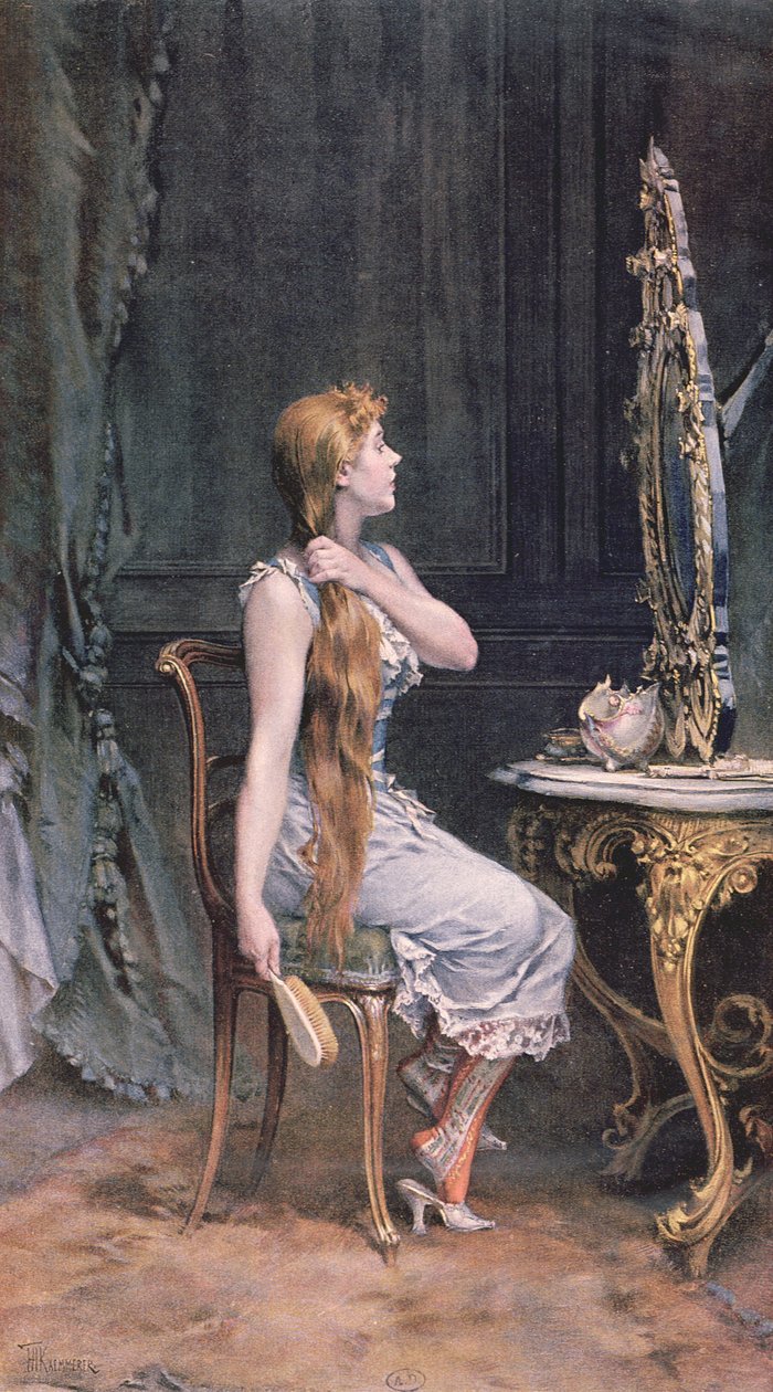 Zlaté vlasy, 1894 od Frederik Hendrik Kaemmerer