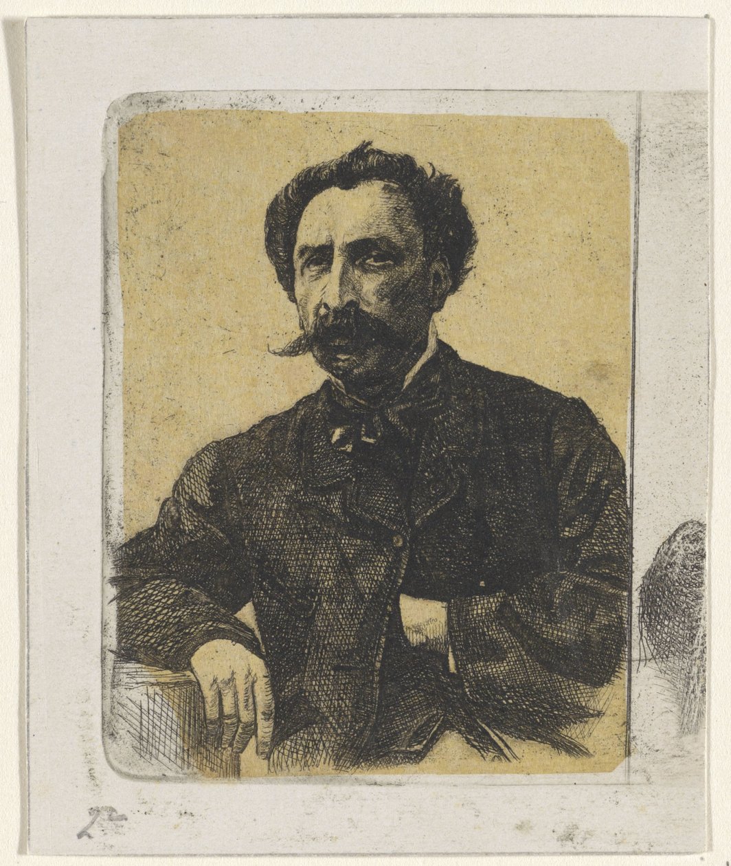 Portrét Samuela Verveera od Frederik Hendrik Weissenbruch